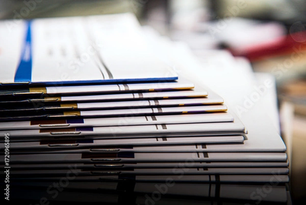 Obraz stack of magazines