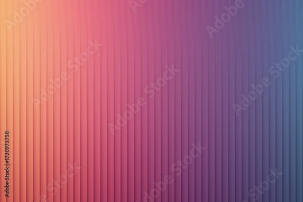 Fototapeta Vertical lines with a smooth color gradient background