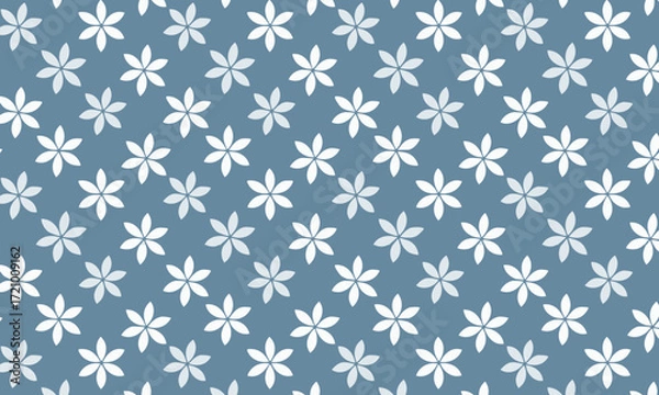 Fototapeta Autumn Botanical Seamless Pattern with Folk Art Florals