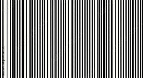 Fototapeta Modern barcode pattern for product design and inventory management, perfect for retail tech and business operations needing a sleek, professional visual