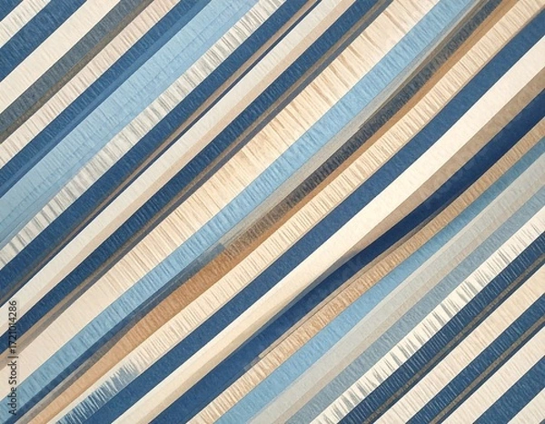 Obraz Diagonal striped fabric texture