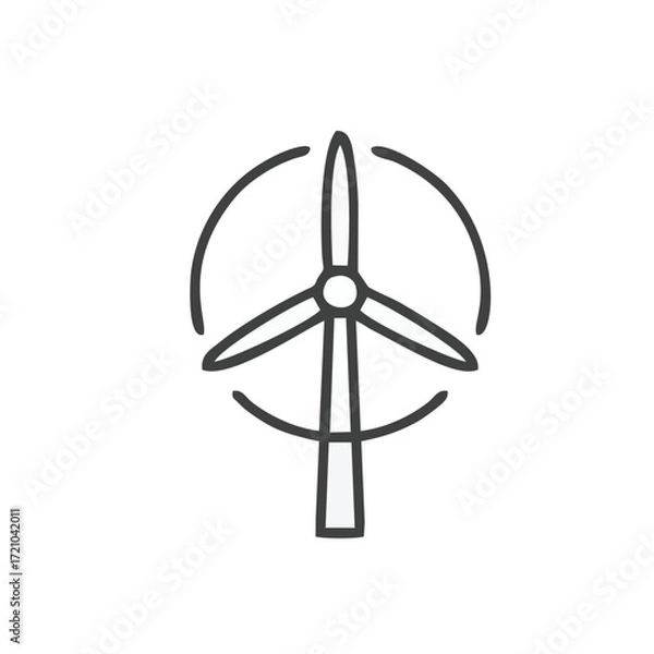 Obraz wind turbine Icon, wind turbine Icon Eps10, wind turbine Icon Vector, wind turbine Icon Eps, wind turbine Icon Jpg, wind turbine Icon Picture, wind turbine Icon Flat