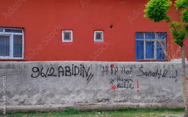 Obraz writing on the wall
