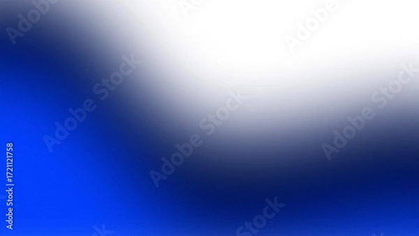 Fototapeta Dark blue gradient wave element with noise texture