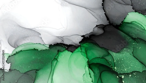 Obraz Abstract fluid art