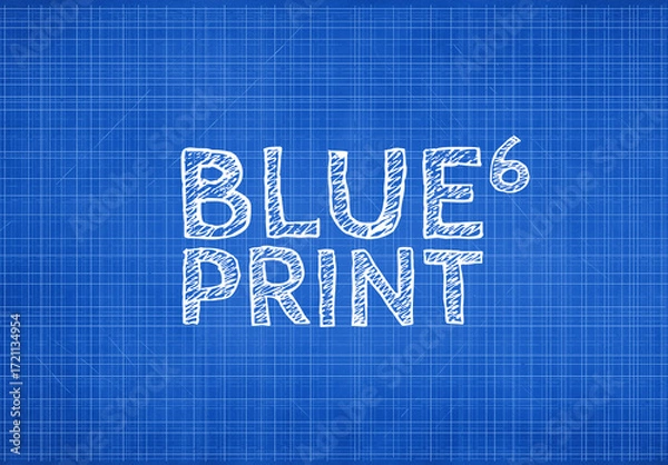 Obraz Blueprint Style Texture Set