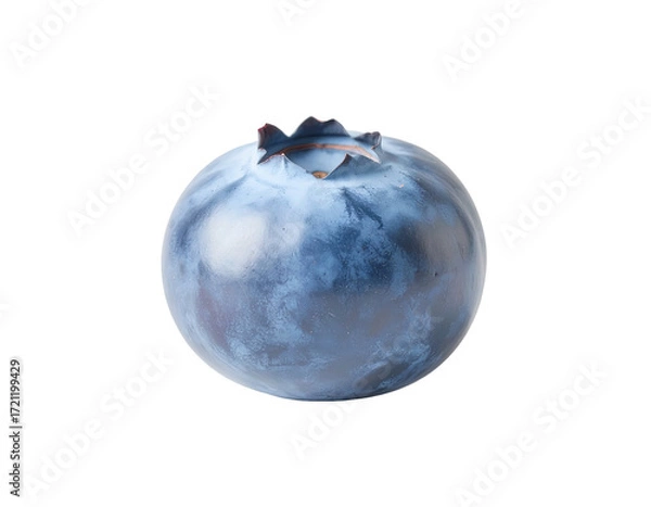 Obraz Close-up of a single, ripe blueberry