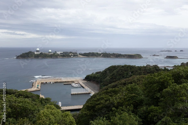 Obraz 長崎県対馬市　韓国展望所