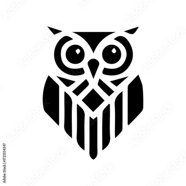 Obraz owl illustration 