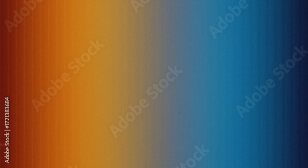 Fototapeta Abstract Warm-to-Cool Gradient Background:  Subtle Textured Transition from Burnt Orange to Deep Teal, Ideal for Website Headers, Presentations, and Branding Materials.