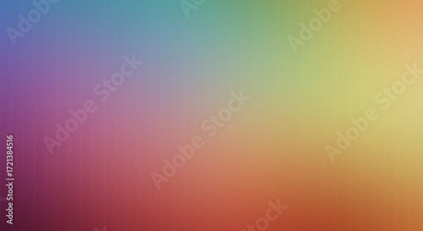 Fototapeta Soft Pastel Gradient Background:  Subtle Textured Rainbow Blend, Calm and Serene Mood, Ideal for Website Design or Presentation Templates.