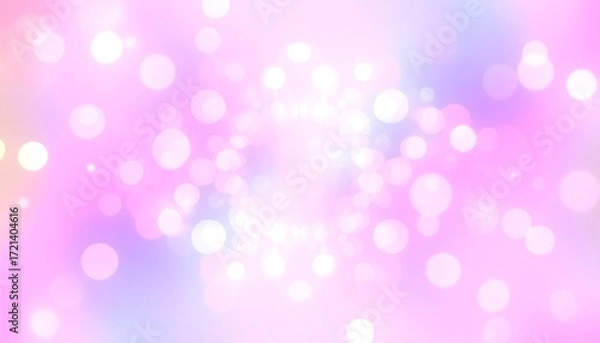 Fototapeta Abstract pastel bokeh background
