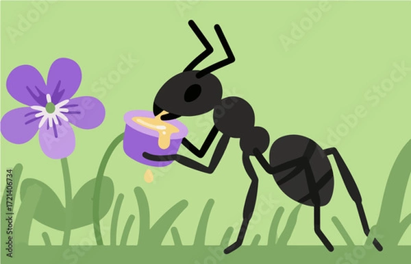 Fototapeta Insect vector graphics