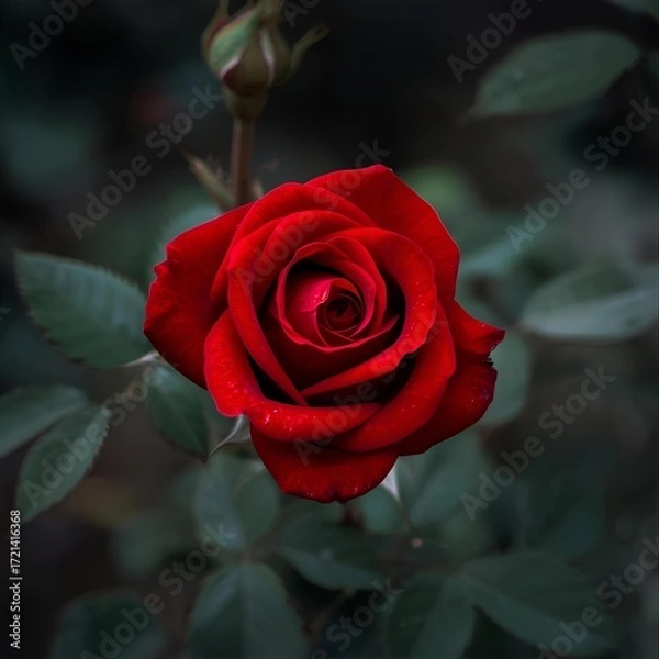 Obraz red rose 
