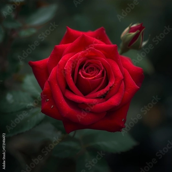 Obraz red rose 