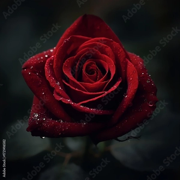 Obraz red rose 
