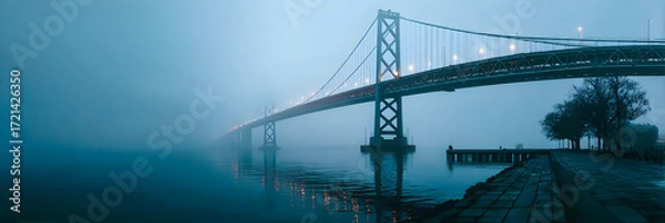 Fototapeta Exploring Iconic Bridges: iscover the Architectural arvels Spanning the Globe nd Their Cultural Significnce