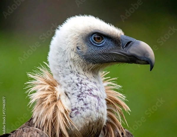 Obraz Close-up profile of a large bird of prey