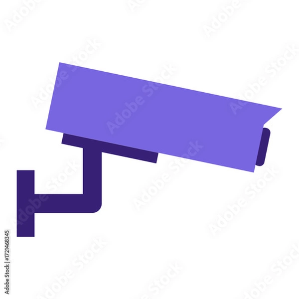 Obraz Überwachungskamera - farbiges Icon