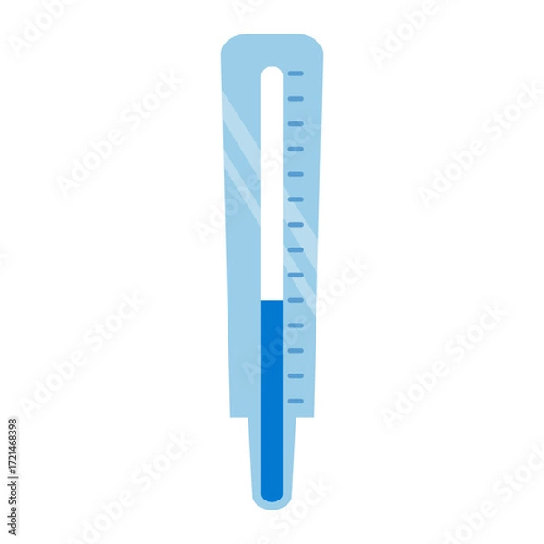 Obraz Thermometer - farbiges Icon