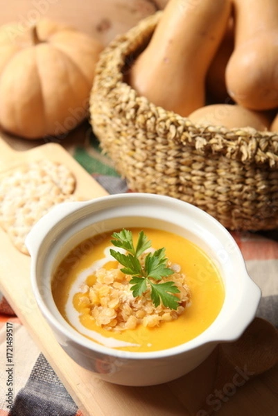 Obraz 땅콩호박수프 버터넛호박요리