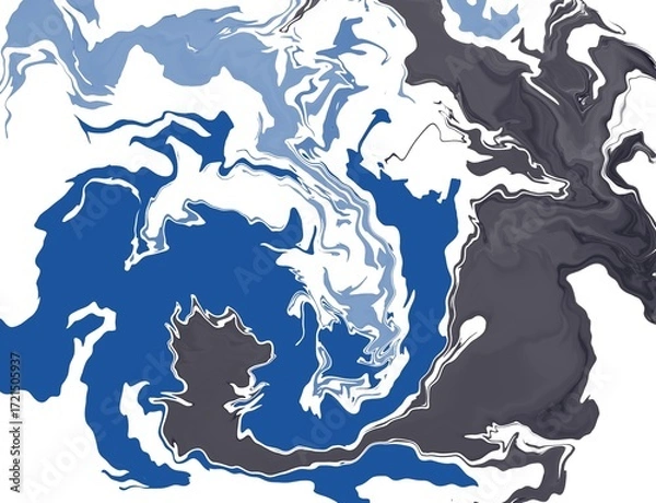 Fototapeta Abstract galaxy blurred blue background