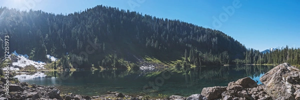 Obraz Apline Lake Panorama