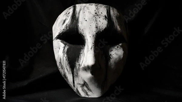 Obraz Mysterious mask portrait