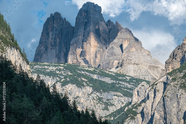 Obraz Blick auf die Dolomiten.