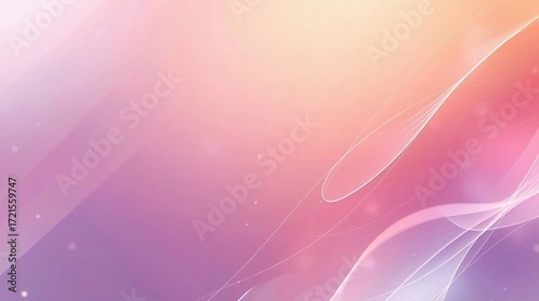 Obraz abstract pink background with waves