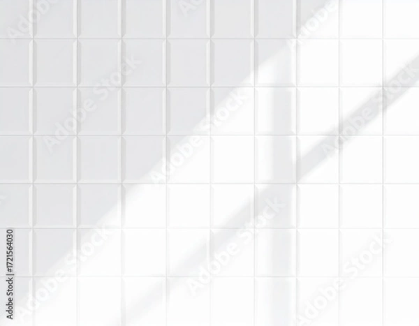 Obraz To z białych płytek