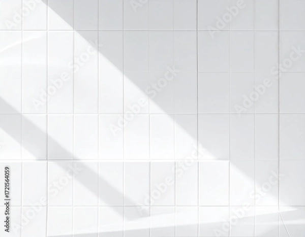 Obraz To z białych płytek