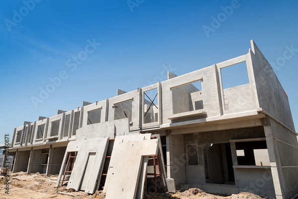 Obraz Prefabricated building.