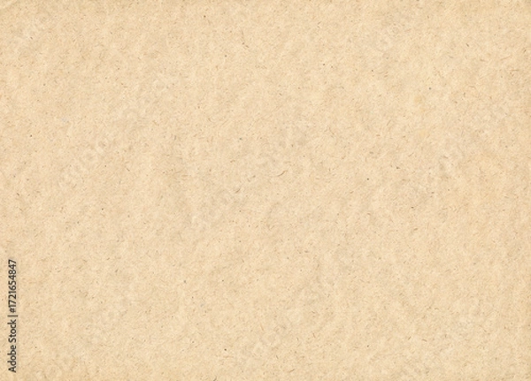 Fototapeta Vintage grungy paper texture of cardboard for background. Retro brownish blank sheet of paper.