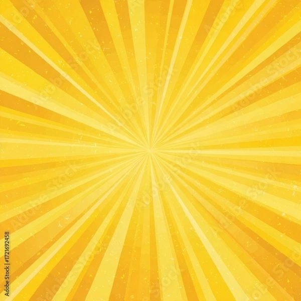 Obraz Radiating yellow background with textured lines
