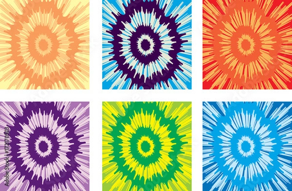 Fototapeta Tie-dye Pattern
