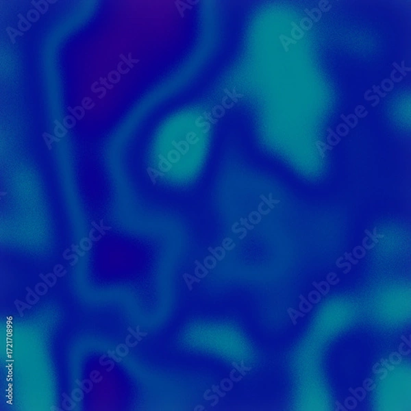Obraz Abstract blue and teal gradient background