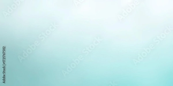 Fototapeta Subtle gradient from pale aqua to misty grey, creating a calm, ethereal atmosphere,  light,  peaceful
