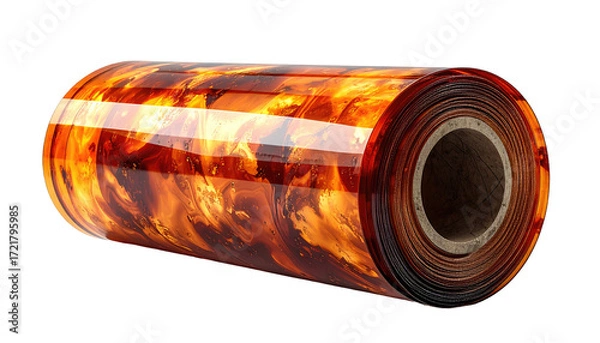 Obraz Rolled sheet of patterned resin