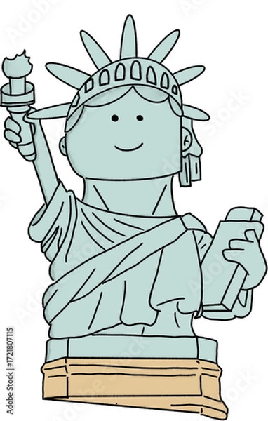 Obraz 자유의 여신상 미국