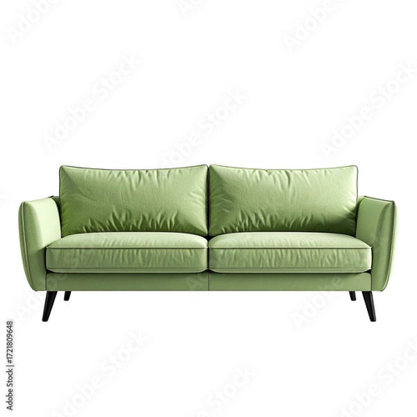 Obraz Light lime green sofa