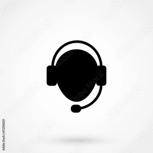 Obraz Call center vector icon