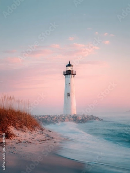 Obraz Morning Light at Fenwick Island Lighthouse