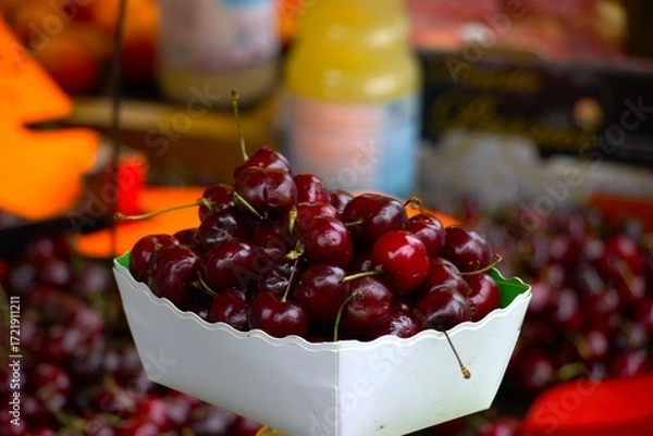 Obraz Cestino di ciliegie