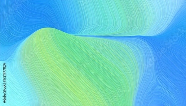 Fototapeta Abstract vibrant gradient swirl