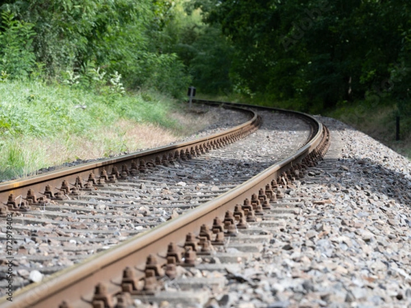 Obraz Eisenbahnschienen
