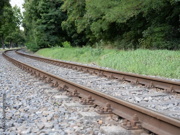 Obraz Eisenbahnschienen