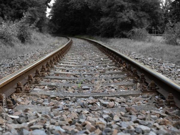 Obraz Eisenbahnschienen