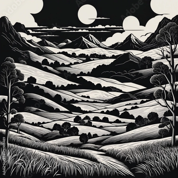 Obraz Wonderful dream Desert Landscape