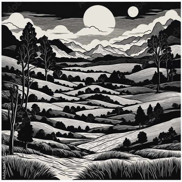 Obraz Wonderful dream Desert Landscape